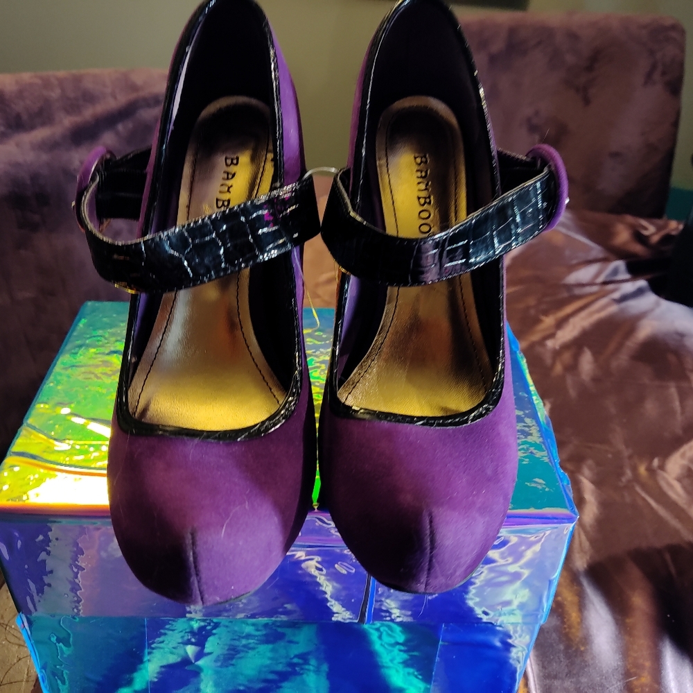 Purple heels